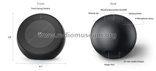 Amazon Echo Spot ; Amazon.com, Inc.; (ID = 2269641) Speaker-P