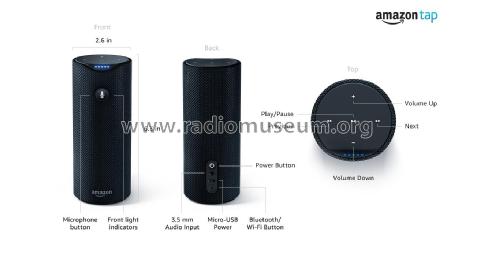 Amazon Tap ; Amazon.com, Inc.; (ID = 2269261) Speaker-P