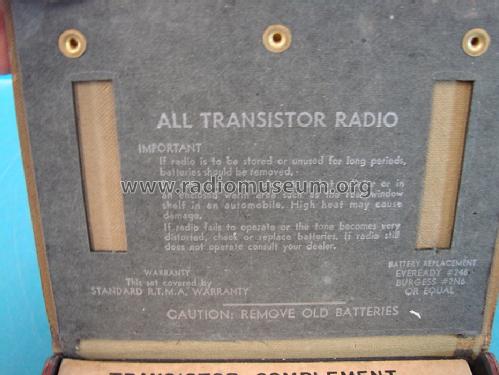 Ambassador All Transistor ; Ambassador Allied (ID = 1464479) Radio