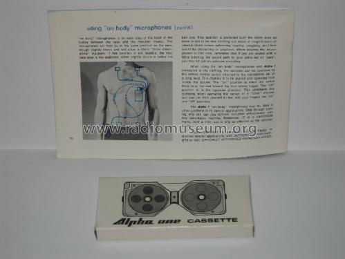 Alpha I. Spy Recorder; Amerex Electronics, (ID = 1209475) Ton-Bild