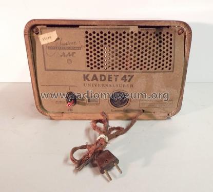 Kadet 47 ; American Apparate (ID = 1918970) Radio