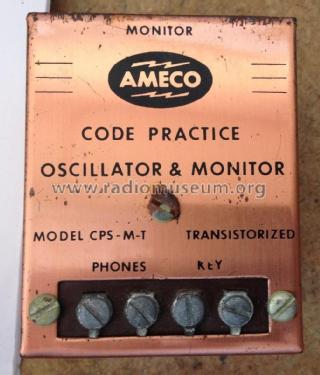 Code Practice Oscillator & Monitor CPS-M-T; American Electronics (ID = 1853066) Equipment
