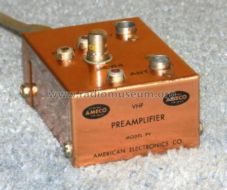 Nuvistor Preamp; American Electronics (ID = 2727054) RF-Ampl.