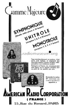 Monotrole ; American Radio (ID = 1144777) Radio