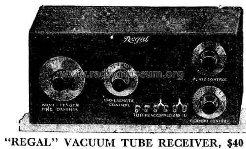 Regal Vacuum Tube Receiver ; American Specialty (ID = 982492) Radio