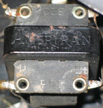 AF Transformer AF6 / AF7 ; American Transformer (ID = 1497542) Radio part