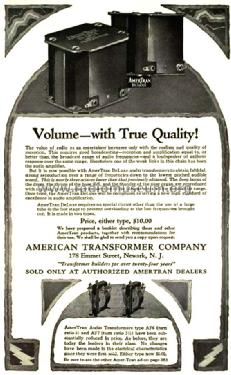 AF Transformer Deluxe ; American Transformer (ID = 1371921) Radio part