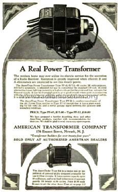 Power Transformer PF45 ; American Transformer (ID = 1371932) Radio part