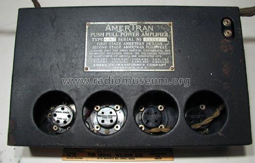 Push Pull Power Amplifier 2AP-10; American Transformer (ID = 1393799) Ampl/Mixer