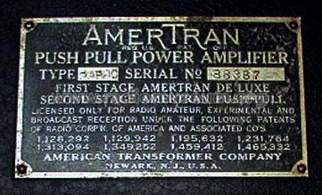 Push Pull Power Amplifier 2AP-10; American Transformer (ID = 1395332) Ampl/Mixer