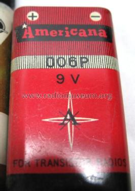 9 V - For Transistor Radios 006P; Americana Industries (ID = 1727118) Power-S