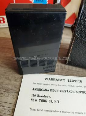 A.B.C. ABC De luxe Six Transistor ; Americana Industries (ID = 2704955) Radio