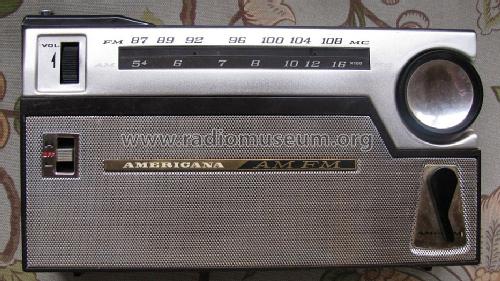 AM FM FM-10; Americana Industries (ID = 1709827) Radio