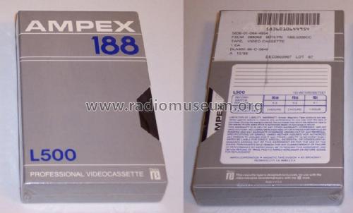 Beta ß Video Cassette ; Ampex; San Carlos, (ID = 1799785) Altri tipi