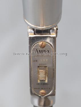 Dynamic Microphone H-1390; Ampex; San Carlos, (ID = 2326645) Microfono/PU