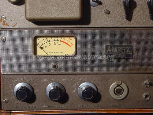 Magnetic Tape Recorder 601; Ampex; San Carlos, (ID = 1084248) R-Player
