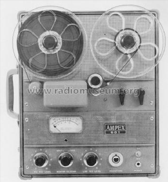 Magnetic Tape Recorder 601; Ampex; San Carlos, (ID = 546629) R-Player