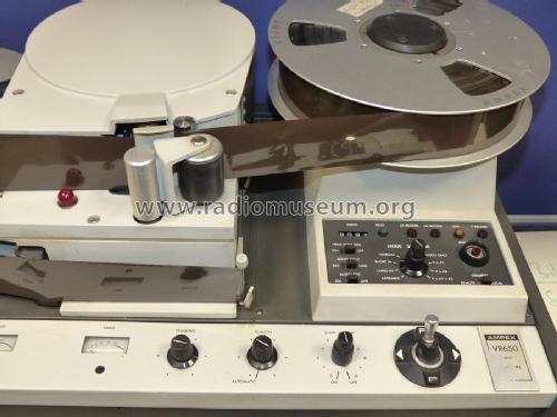 Video Tape Recorder - Magnetisches Bildaufzeichnungsgerät VR650; Ampex; San Carlos, (ID = 2021927) Sonido-V
