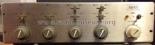 Mixer MX-10; Ampex; San Carlos, (ID = 2080168) Ampl/Mixer