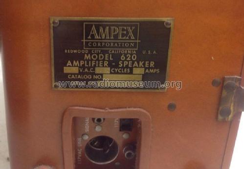 Portable Amplifier-Speaker 620; Ampex; San Carlos, (ID = 1946551) Ampl/Mixer