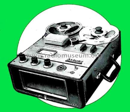 Portable Tape recorder 600; Ampex; San Carlos, (ID = 1801790) R-Player
