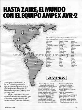 Videotape Recorder AVR-2; Ampex; San Carlos, (ID = 2681374) R-Player