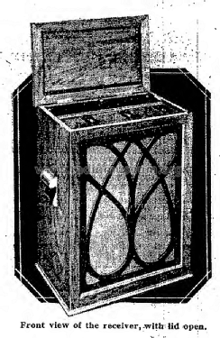 Cabinet Battery Portable ; Amplion, Alfred (ID = 2773643) Radio