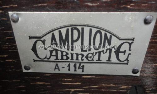 Cabinette A114; Amplion, Alfred (ID = 1035173) Parleur