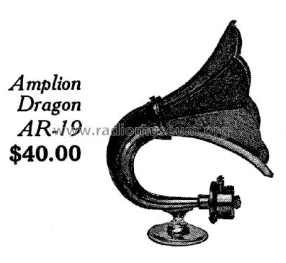 Dragon AR19; Amplion, Alfred (ID = 1001398) Parleur