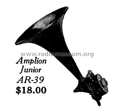 Junior AR39; Amplion, Alfred (ID = 1001400) Speaker-P