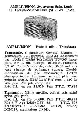 Transmatic ; Amplivision; (ID = 2531364) Radio