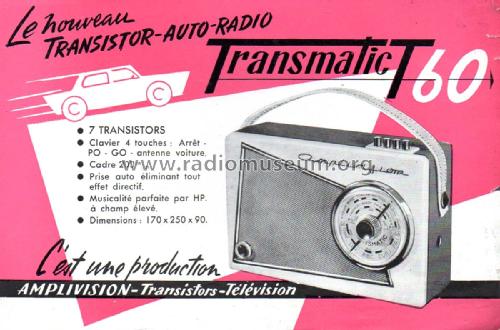 Transmatic T60; Amplivision; (ID = 2531344) Radio