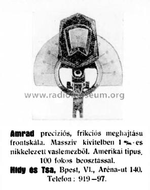 Precizíós skála ; Amrad (ID = 2473598) Radio part