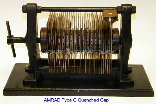 1/2 KW Quenched Gap Type G-2; Amrad Corporation; (ID = 1446873) Amateur-D