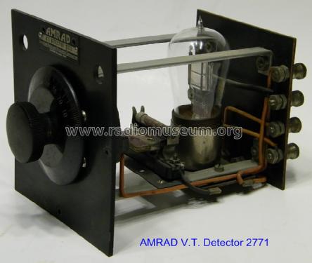 2771 Vacuum Tube Detector; Amrad Corporation; (ID = 1441537) mod-pre26