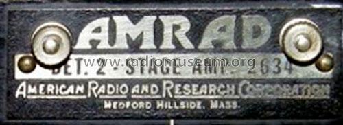 Amrad 35 3500 3475 & 2634; Amrad Corporation; (ID = 943532) Radio