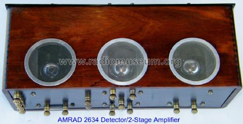 Detector /Two Stage AF Amplifier 2634; Amrad Corporation; (ID = 831123) mod-pre26