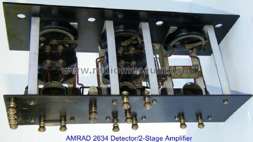 Detector /Two Stage AF Amplifier 2634; Amrad Corporation; (ID = 831125) mod-pre26