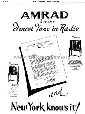 Nocturne 70; Amrad Corporation; (ID = 848639) Radio