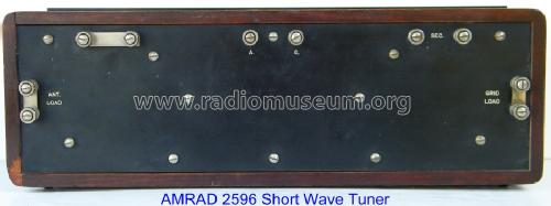 Short Wave Tuner 2596; Amrad Corporation; (ID = 830841) mod-pre26