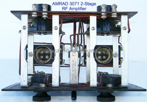 Two Stage RF Amplifier 3071; Amrad Corporation; (ID = 830533) Ampl. HF