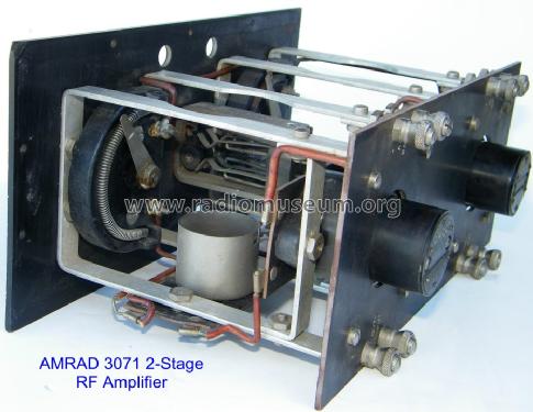 Two Stage RF Amplifier 3071; Amrad Corporation; (ID = 830534) Ampl. HF