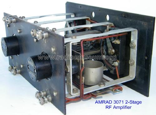 Two Stage RF Amplifier 3071; Amrad Corporation; (ID = 830535) Ampl. HF