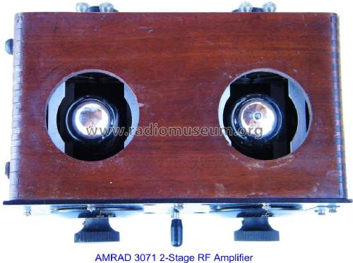 Two Stage RF Amplifier 3071; Amrad Corporation; (ID = 830537) Ampl. HF