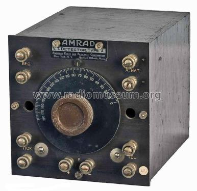 V.T. Detector Type A; Amrad Corporation; (ID = 2553148) mod-pre26