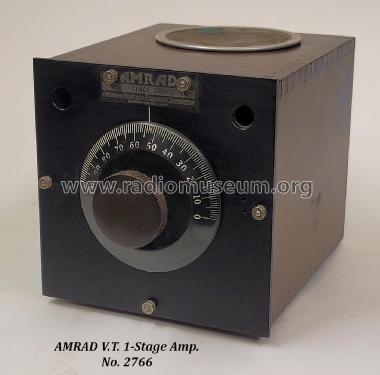 VT 1-Stage Amplifier No. 2766; Amrad Corporation; (ID = 2574804) Ampl/Mixer