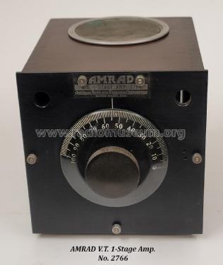 VT 1-Stage Amplifier No. 2766; Amrad Corporation; (ID = 2574805) Ampl/Mixer