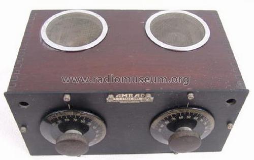 VT 2-Stage Amplifier No. 2776; Amrad Corporation; (ID = 1096953) Ampl/Mixer