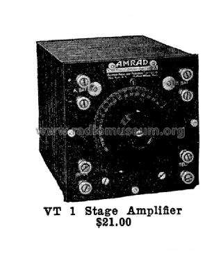 VT One-Step Amplifier No. 2766; Amrad Corporation; (ID = 993514) Ampl/Mixer