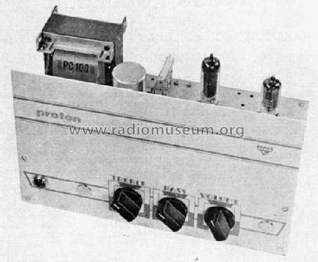 Grammofoon-versterker Proton; Amroh NV Radio (ID = 1703609) R-Player